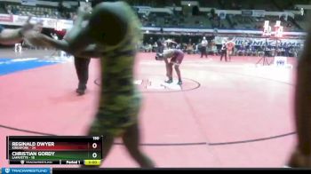 150 lbs Semifinals (8 Team) - Christian Gordy, Lafayette vs Reginald Dwyer, Kingsfork