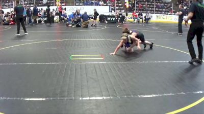 85 lbs Cons. Round 3 - Connor Dean, Shelby WC vs Waylon Mcgill, Mid Mitten WC