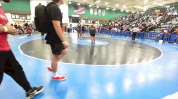 215 lbs Champ. Round 2 - Zavien Aguirre, Holtville vs Calvin Powell, Palm Desert