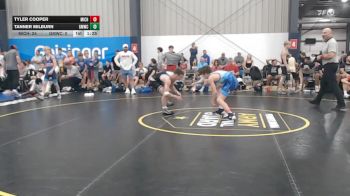 123 lbs Rr Rnd 9 - Tyler Cooper, Michigan Premier Blue - BHS vs Tanner Milburn, Gold Medal WC - BHS