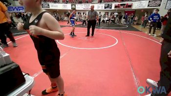 85 lbs Consi Of 4 - Camden Barnes, Coweta Tiger Wrestling vs Colt Ragsdale, Pryor Tigers