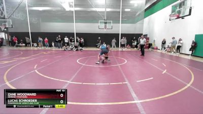 126 lbs Cons. Round 2 - Zane Woodward, Hershey Panthers vs Lucas Schroeder, Powerhouse Wrestling Club