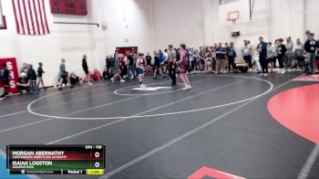119 lbs Cons. Round 2 - Morgan Abernathy, Contenders Wrestling Acadamy vs Isaiah Logston, Hagerstown