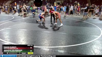 125-129 lbs Round 1 - Mason Euresti, Bear Cave Wrestling Club vs Brendan Delperdang, Pikes Peak Warriors Wrestling