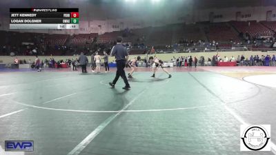 150 lbs Consi Of 32 #2 - Jett Kennedy, Perry vs Logan Dolgner, Owasso