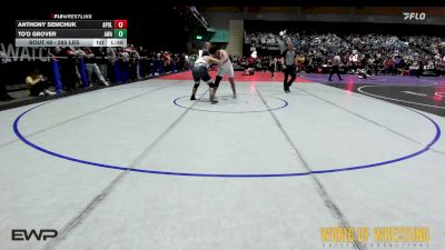 285 lbs Round Of 16 - Anthony Semchuk, Apollo Mat Club vs To'o Grover, Ascend Wrestling Academy