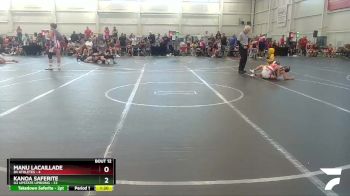 76 lbs Round 3 (8 Team) - Kanoa Saferite, U2 Upstate Uprising vs Manu Lacaillade, 84 Athletes