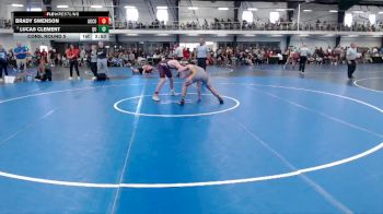 Elite 157 lbs Cons. Round 5 - Brady Swenson, Augsburg College vs Lucas Clement, Quincy