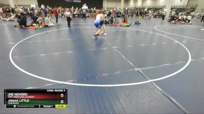 165 lbs Cons. Round 3 - Jonah Little, Tennessee vs Joe Novero, MWC Wrestling Academy