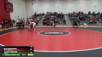 175 lbs Round 3 - Cayden Brewer, Keokuk vs Gus Vanhyning, Fort Madison JV