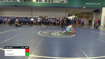 Match - Jack Ganos, Wi vs Aj Corrado, Pa