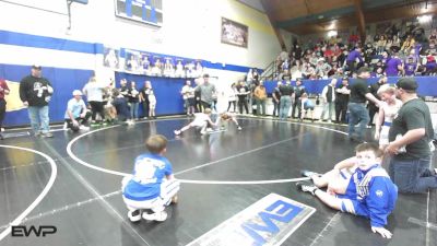 58 lbs Round Of 16 - Tripp Cooper, Collinsville Cardinal Youth Wrestling vs Jaxon Ditmore, Team Tulsa Wrestling Club