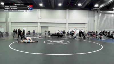 126 lbs Cons. Round 3 - Jacob Alfonso, SC vs Joshua Guhman, LA