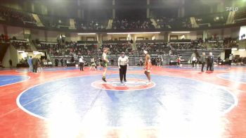 140 lbs Semifinal - Ozzy Elliott, Glasgow Wrestling Academy vs Blake Sharp, Rabbit Wrestling Club
