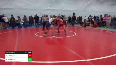 189 lbs Consi Of 8 #2 - Evan Letky, Pittsburgh vs Reed Fultz, York