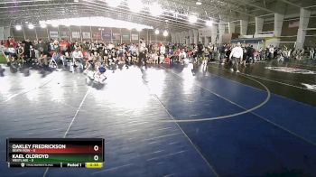 49 lbs Semis & 1st Wrestleback (8 Team) - Oakley Fredrickson, Death Row vs Kael Oldroyd, Westlake