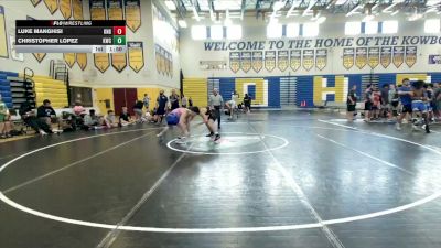 165 lbs Round 4 (8 Team) - Christopher Lopez, Kongkrete WC vs Luke Manghisi, Team Kong