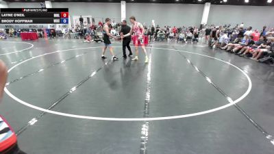 215 lbs Layne O'Neil, Team Michigan - Blue vs Brody Hoffman, Wisconsin