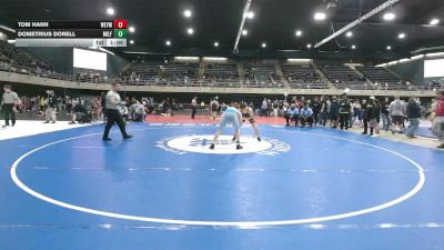 152 lbs Round Of 16 - Tom Hann, Weymouth vs Dometrius Dorell, Milford