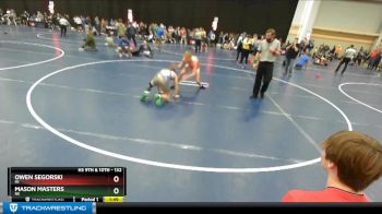 132 lbs Champ. Round 3 - Mason Masters, NE vs Owen Segorski, MI