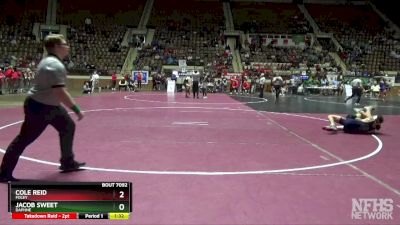 7A 144 lbs Quarterfinal - Cole Reid, Foley vs Jacob Sweet, Daphne