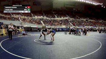 165-D2 3rd Place Match - Maelee Woods, Pima High School vs Paige Kee, Window Rock High School