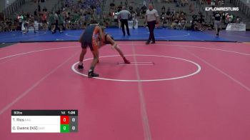 90 lbs Rr Rnd 1 - Tristan Rios, Eagle WC vs Cody Owens (KS), Last Minute