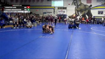 126 lbs Champ. Round 1 - Stratton Luke, Union, LaPorte City vs Conner Bridgewater, Vinton-Shellsburg