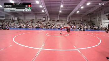 132 lbs Rr Rnd 1 - JJ Graves, Indiana Outlaws Gray vs Quinn McBride, Broad Axe Gold