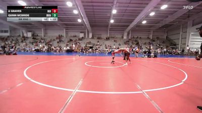 132 lbs Rr Rnd 1 - JJ Graves, Indiana Outlaws Gray vs Quinn McBride, Broad Axe Gold