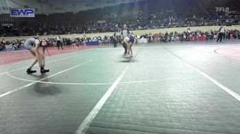 100 lbs Round Of 32 - Amariah Howell, Shawnee Middle School vs Sasha Williams, Edmond North