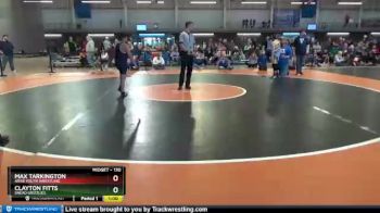 130 lbs Cons. Round 1 - Clayton Fitts, Snead Grizzlies vs Max Tarkington, Arab Youth Wrestling