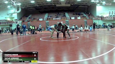 175 lbs Cons. Round 4 - Thomas Minor, Warren Wrestling Academy vs Tatum Adriano, Rhyno Academy Of Wrestling