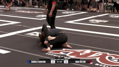 Rana Willink vs Danielle Sabatino 2025 ADCC East Coast Trials