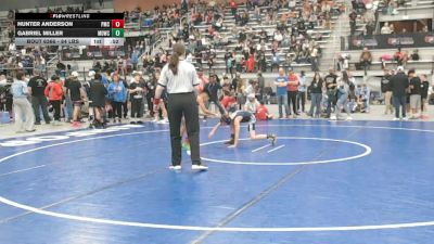 84 lbs Cons. Sub-quarters - Hunter Anderson, Patriot Mat Club vs Gabriel Miller, Mat Demon Wrestling Club