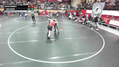 285 lbs Cons. Round 5 - Devon Sibbett, Minico vs Sidi Kante, Madison