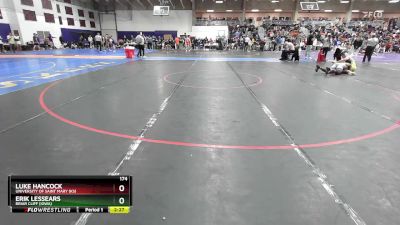 174 lbs Cons. Round 1 - Erik Lessears, Briar Cliff (Iowa) vs Luke Hancock, University Of Saint Mary (KS)