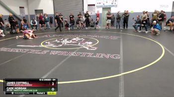 84 lbs Quarterfinal - James Cottrell, Pioneer Grappling Academy vs Cade Morgan, Bethel Freestyle Wrestling Club