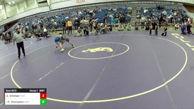 14U Boys - 105 lbs Champ. Round 1 - Rocky Thompson, Open Mats Wrestling Club vs Alexander Whitted, Tennessee