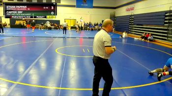 149 lbs Round 2 (6 Team) - Ethan Pappan, Northeast Oklahoma vs Carter Eby, Fort Hays Tech Northwest