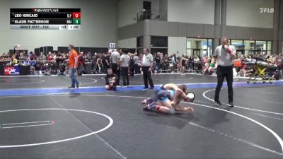 130 lbs Cons. Round 2 - Leo Kincaid, Slyfox vs Slade Patterson, Maize