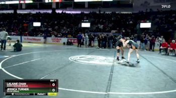 Girls 170 lbs Champ. Round 2 - Lalaine Chan, North Medford (Girls) vs Jessica Turner, Zillah (Girls)