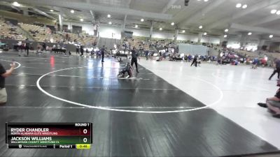 80 lbs Round 1 - Jackson Williams, Williamson County Wrestling Cl vs Ryder Chandler, North Alabama Elite Wrestling