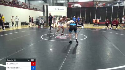 65 kg Round Of 64 - Dario Lemus, Dmv Rtc vs Carter Schmidt, Oklahoma Regional Training Center