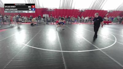 126 lbs Cons. Sub-quarters - Sylas Strey, Mn Elite vs Liam Lovelace, The Wrestling Academy