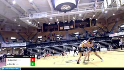 149 lbs Semifinal - Cody Lambert, Fort Hays State vs John `Beau` Hostler, Nebraska-Kearney