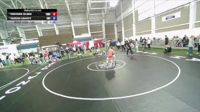 120 lbs Semifinal - Trexden Olsen, Total Domination Wrestling Club vs Taegan Leavitt, Champions Wrestling Club