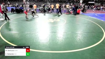 80 lbs Consi Of 8 #2 - Michael Santucci, Cordoba Trained vs Christian Sebecke, Mahwah