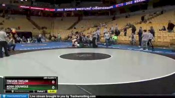 285 lbs Cons. Round 1 - Kosh Oduwole, Rock Bridge vs Trevor Taylor, Lee`s Summit North