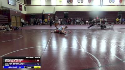 16UB-8 lbs Round 1 - Brogan Ganshert, Big Game Wrestling Club vs Dalton Burkhardt, Osage